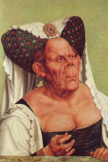 Quentin Matsys A Grotesque Old Woman china oil painting image